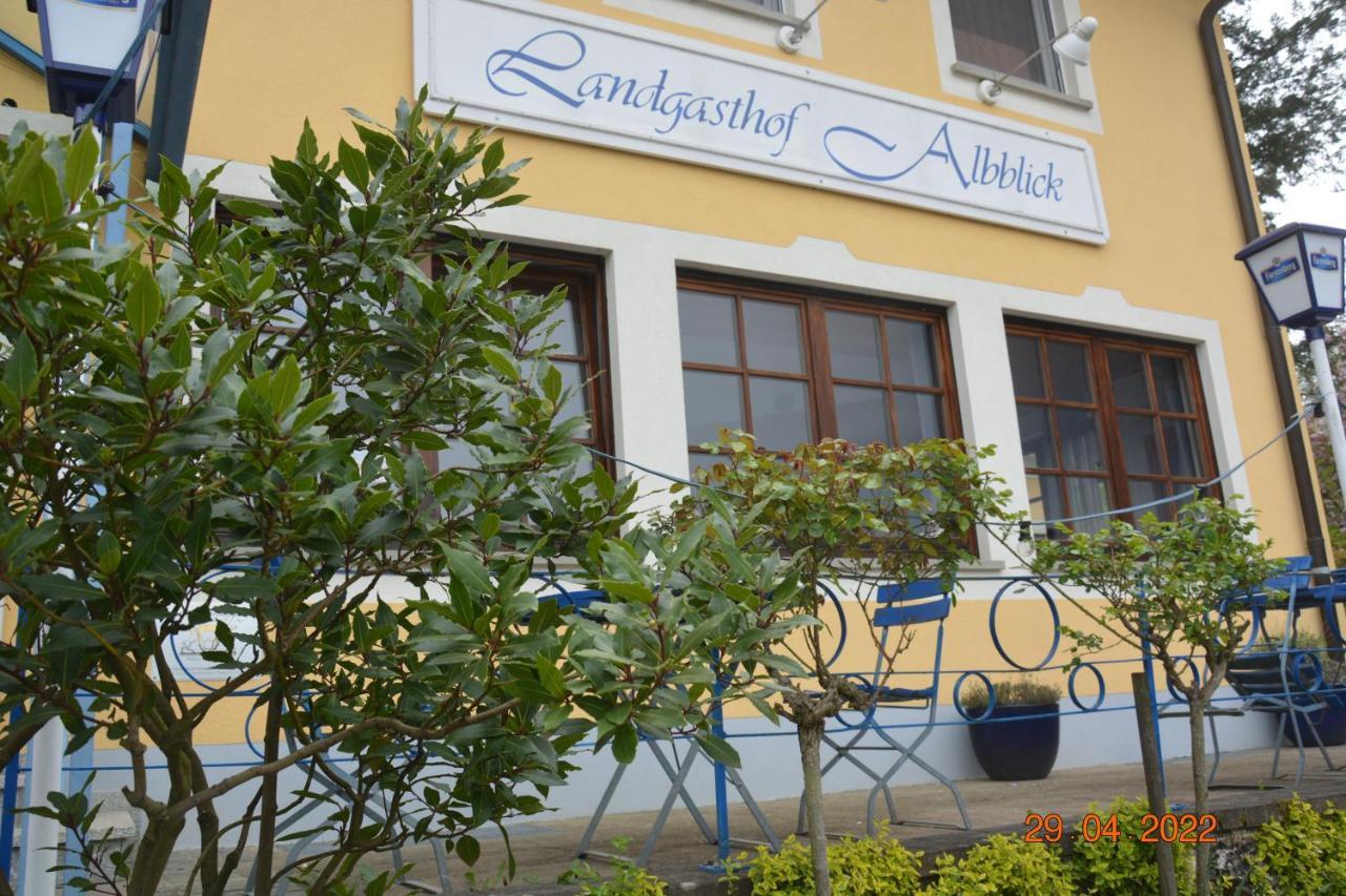 Hotel Albblick Bad Boll Exteriör bild